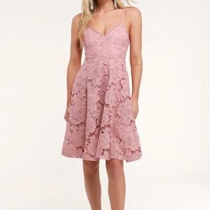 NWT Lulus Nora Lee Sleeveless Lace Midi Dress